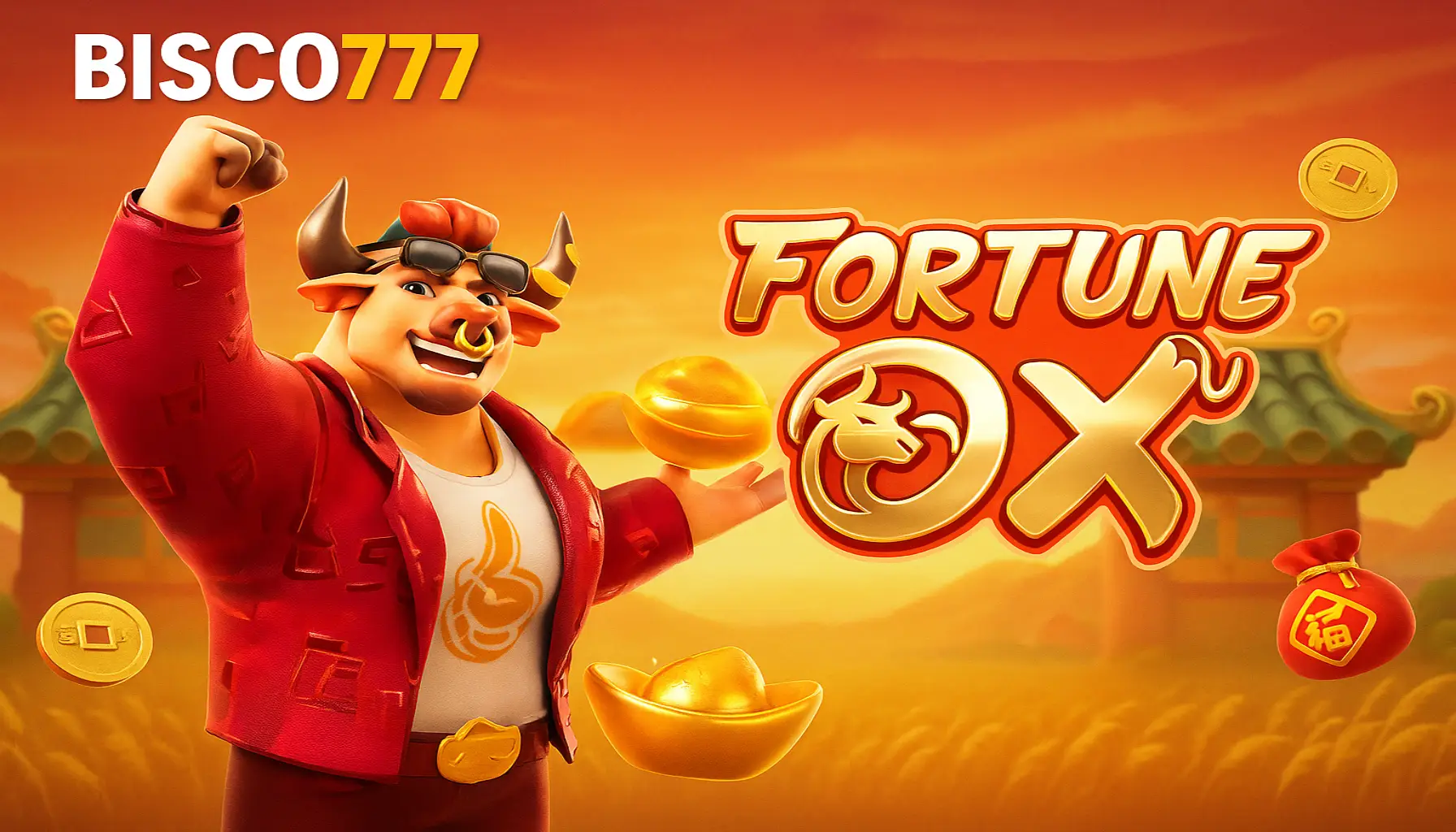 Fortune Ox no BISCO777 - Aposte Agora e Reivindique Seus Ganhos